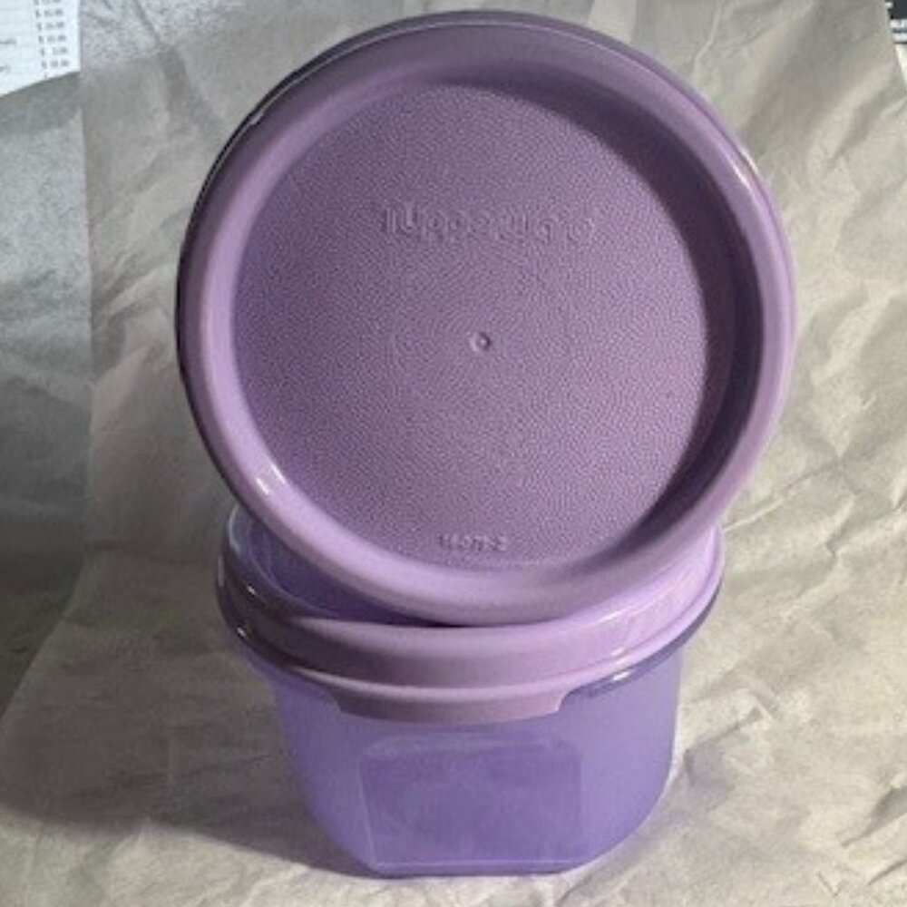 Tupperware Modular Mates Round 1 - PURPLE! - Picture 2 of 5